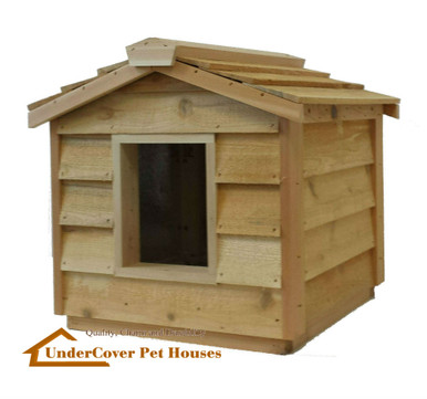 Small Insulated Cedar Cat House