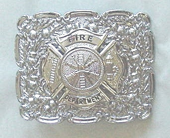 firefighter belt buckle
