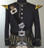 Military Doublet Black and Gold with Silver Buttons