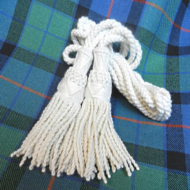 White Wool Drone Cords