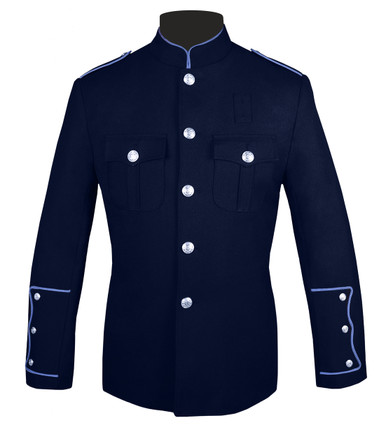 Navy Honor Guard Jacket w/ Columbia Blue