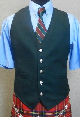 dark green kilt