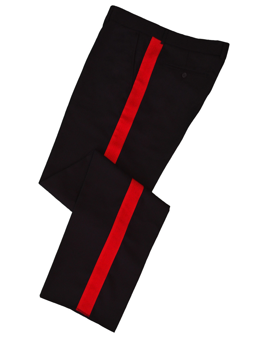 Black & Red Honor Guard Pants | J. Higgins, Ltd.