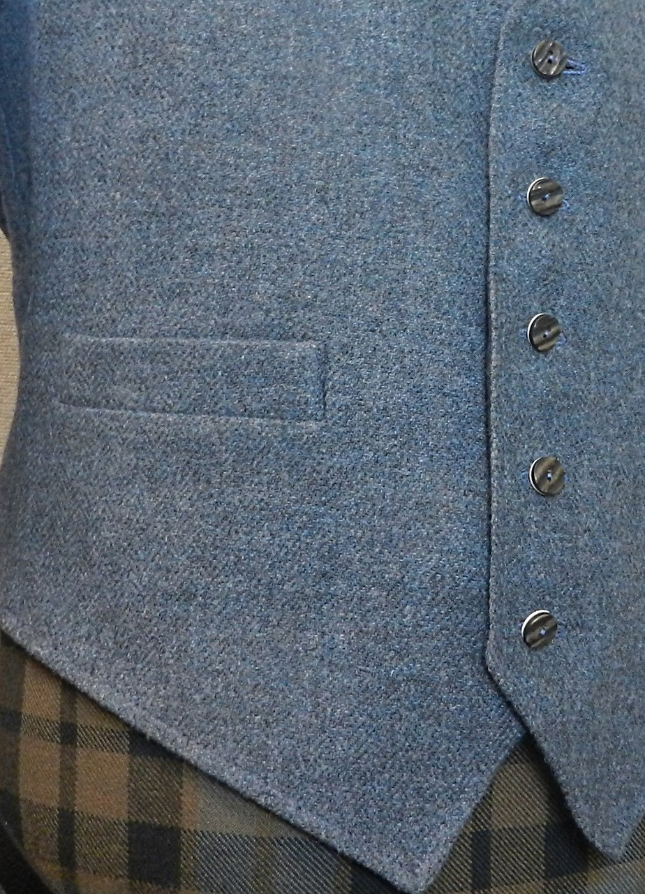 lovat blue kilt jacket