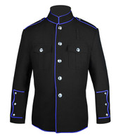 Black HG Jacket with Full Royal Trim