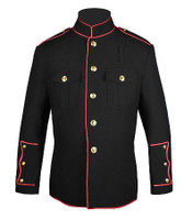 Black w/ Full Red Trim Firefighters HG Jacket