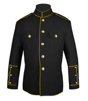 Black HG Jacket with Full Gold Trim
