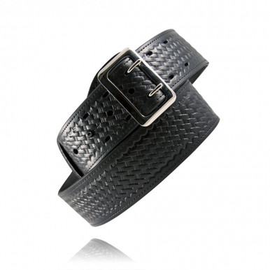 Boston Leather Sam Browne basket weave belt.