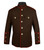 Brown & Red Hi Collar Honor Guard Coat