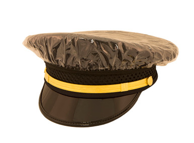 Clear Rain Cover for Police Hat