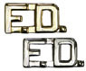 F.D. Collar Brass