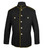 Black and Gold High Collar Jacket