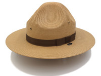 Stratton Straw Campaign Hat (Tan)