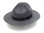 Graphite Grey Stratton Straw Campaign Hat