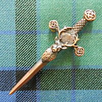 Bronze Stag Kilt Pin