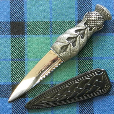 Silver Thistle Sgian Dubh