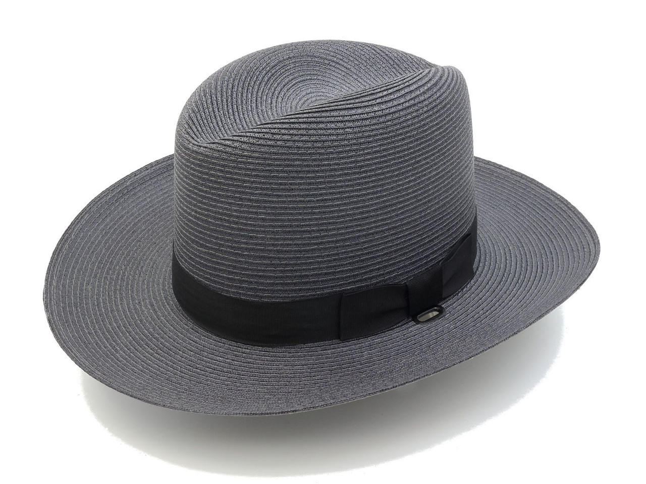 Graphite Grey Straw Sheriff Hats | J 