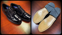 High Gloss Honor Guard Shoes w/ Leather Soles