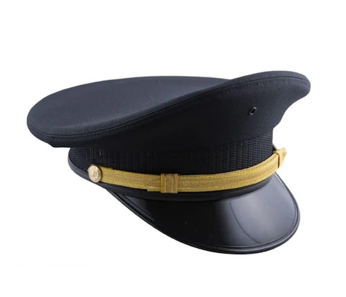 Black Police Cap | J. Higgins