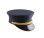 Navy Fire Bell Cap with Gold Strap