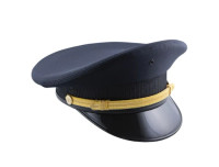 Navy and Gold Police Hat
