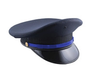 Navy Police Cap with Royal strap