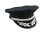 Navy 8 Point Police Cap w/ Silver Oak Leaf Visor