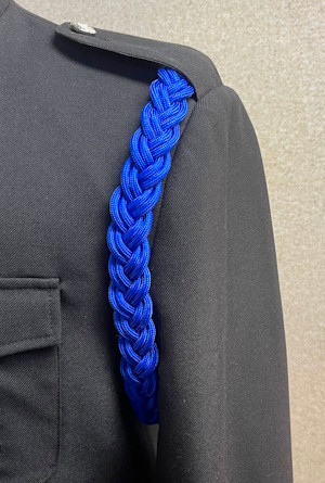 Royal Blue Shoulder Cords
