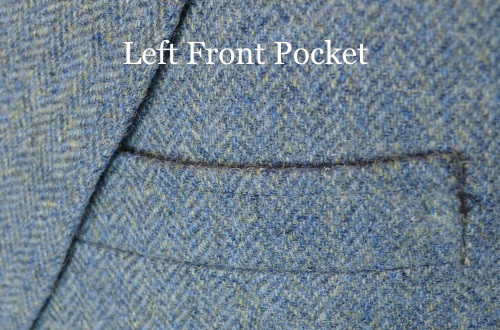 lovat blue kilt jacket