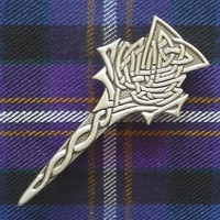 Highland Thistle Kilt Pin