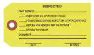 IT 1007 Inspected Tags - Yellow