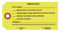 IT 1007 Inspected Tags - Yellow