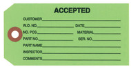 #5 G-Series Light Green Accepted Tags