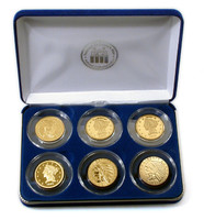 $5 Gold Piece Mint Mark Tribute Set