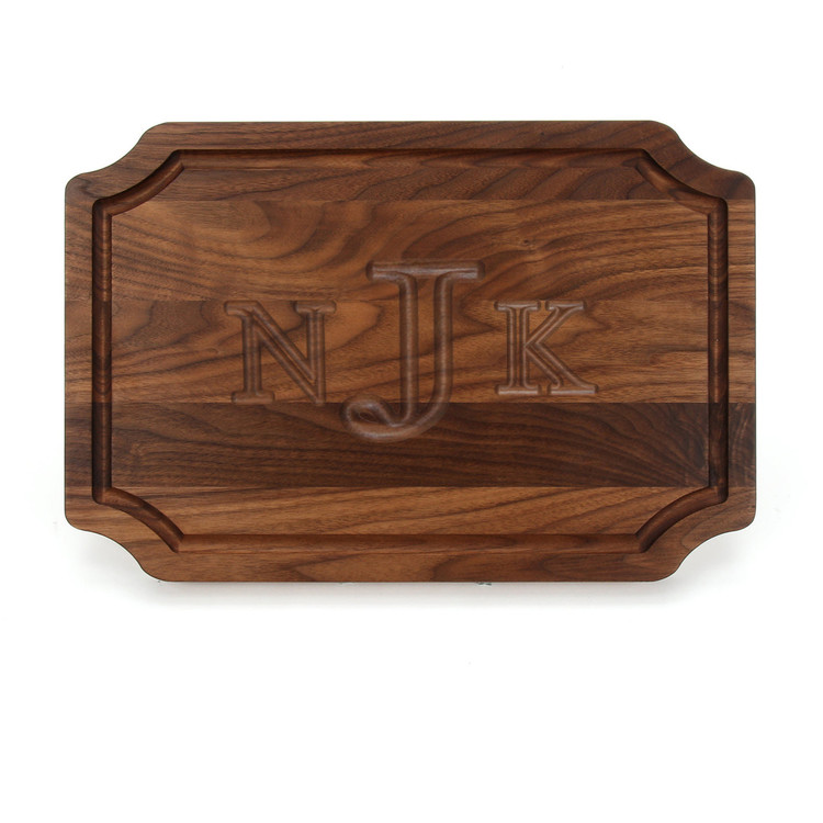 Big Wood Boards Scalloped Cutting Board - Thumbnail 2