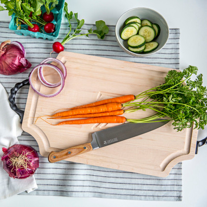 Small Rectangular Cheese Board BigWood Boards 200-SC-C Cutting Board with Handles Monogrammed Cutting Board Maple Wood Serving Tray,C C Small Rectangular Cheese Board BigWood Boards 200-SC-C Cutting Board with Handles Monogrammed Cutting Board Maple Wood Serving Tray,C C