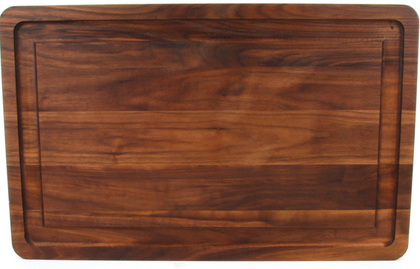 BigWood Boards W220-LLH-I Thick Carving Board with Large Longhorn Handle in Cast Aluminum MonogrammedI Walnut MonogrammedI 15-Inch by 24-Inch by 1.25-Inch BigWood Boards W220-LLH-I Thick Carving Board with Large Longhorn Handle in Cast Aluminum MonogrammedI Walnut MonogrammedI 15-Inch by 24-Inch by 1.25-Inch