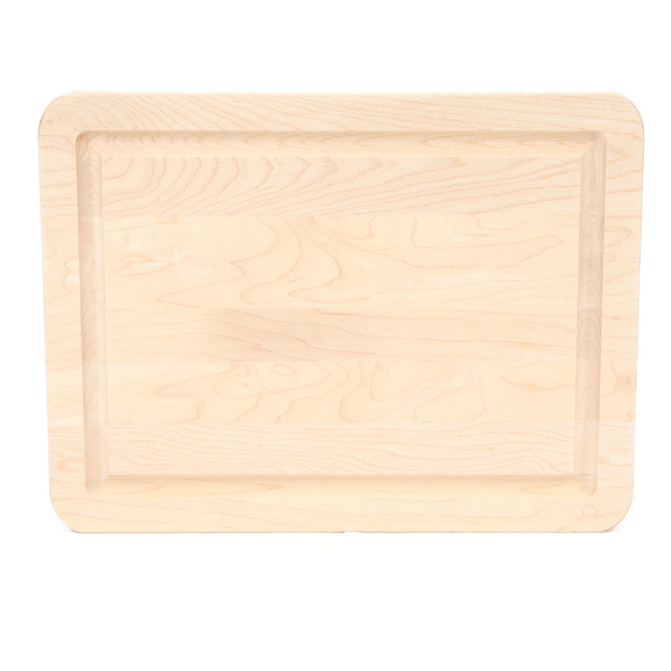 9 x 12 Maple Cutting Board - Carved Initial