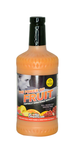 Smoothie Company's Lean Smoothie Puree 'Power of Fruit' line is perfect for skinny smoothie post workout or as a meal replacement. Made with real fruit and enhanced with all natural Stevia this puree makes a low calorie, low sugar, low carb smoothie that contains no artificial sweeteners or colors, No HFCS, is gluten free and naturally 99% fat free.