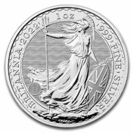 2021 Britannia 1 oz Silver Coin