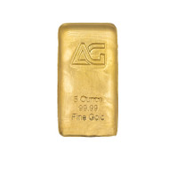 As Good As Gold 5 oz Gold Bar