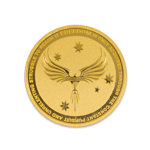 AG Freedom 1/2 oz Gold Round