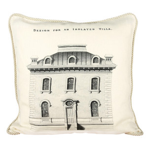 Design for an Isolated Villa Ox Bow Pillow