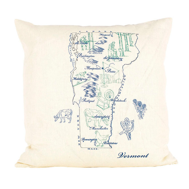 Vermont Ox Bow Pillow