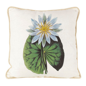 Water Lily Ox Bow Pillow