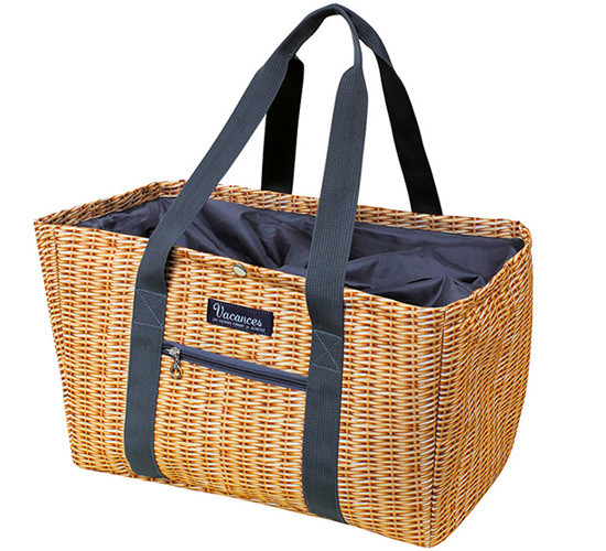 wicker tote
