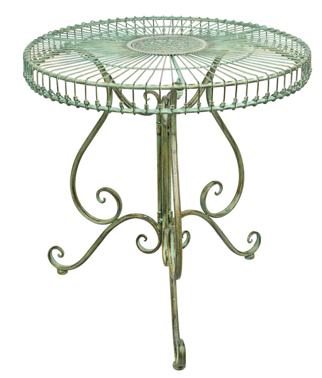 Ornate Victorian garden table
