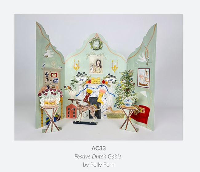 Festive Dutch Gabel  by Polly Fern (New to 2025) 