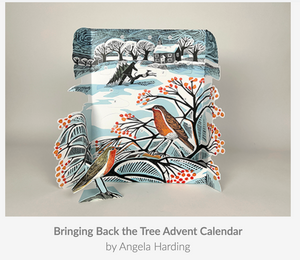 Bringing home the tree by Angela Harding  (New to 2025)