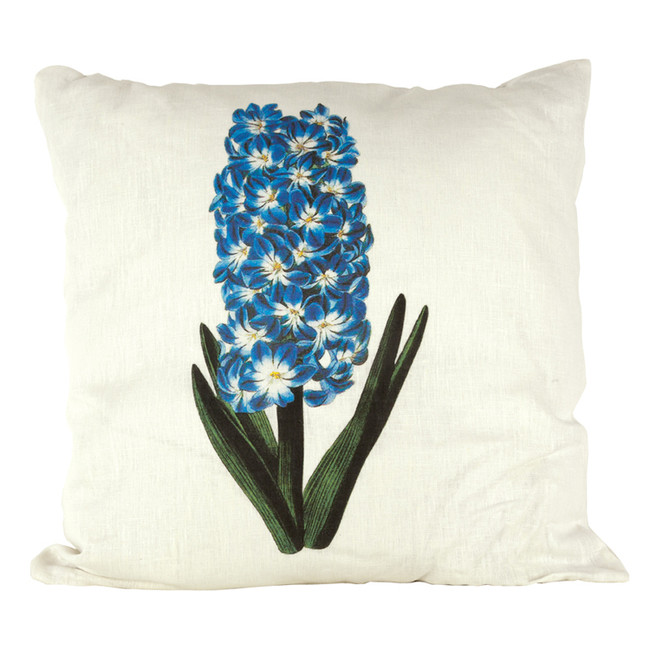 Hyacinth Ox Bow Linen Pillow